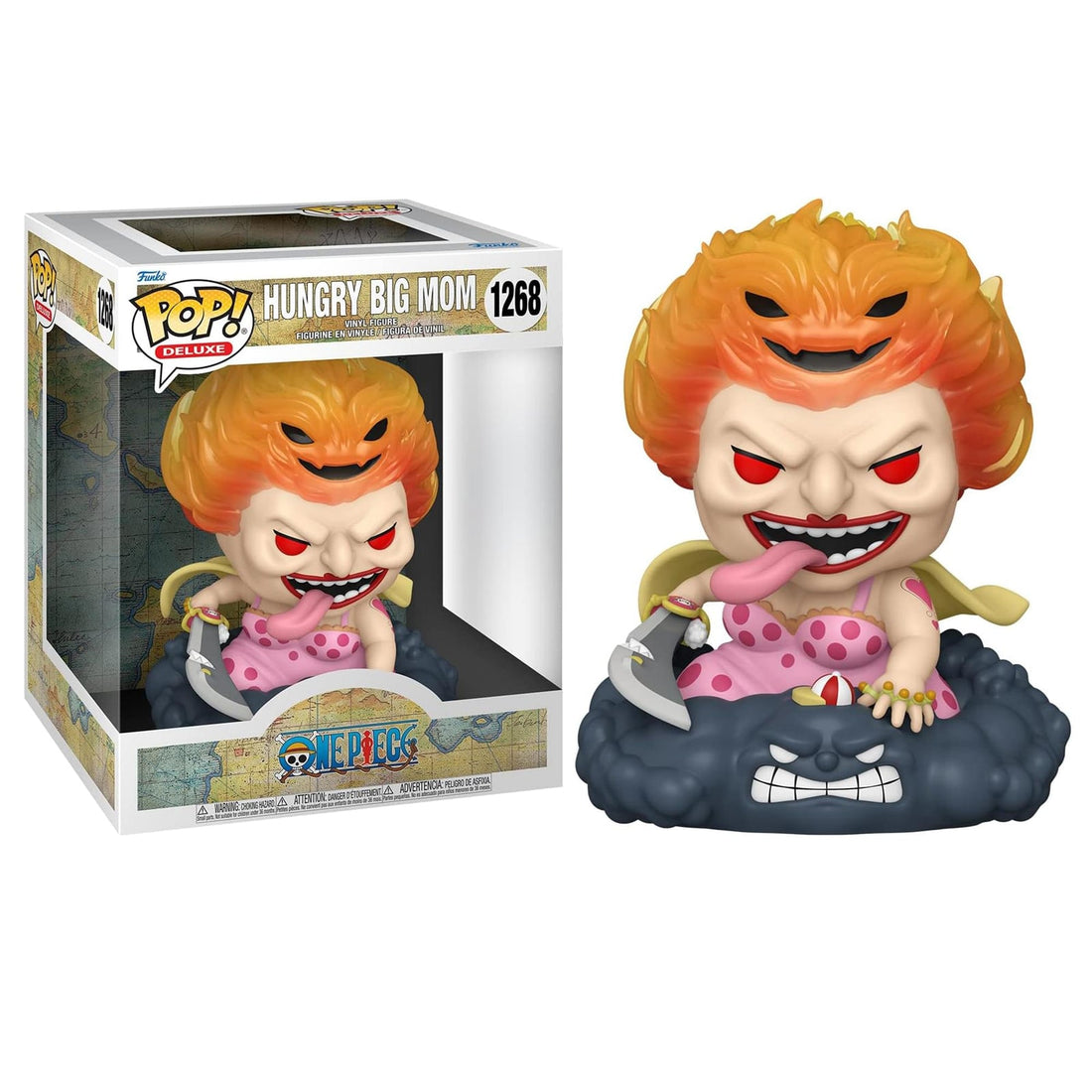 Funko Hungry Big Mom - Pop! Deluxe vinyl figure #1268, One Piece, 6.85 inch - view 1
