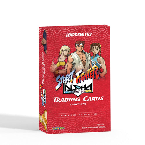 Cardsmiths Street Fighter Alpha: Warriors' Dreams Series One Collector Box - sealed trading cards, 2 packs of 5 - view 1