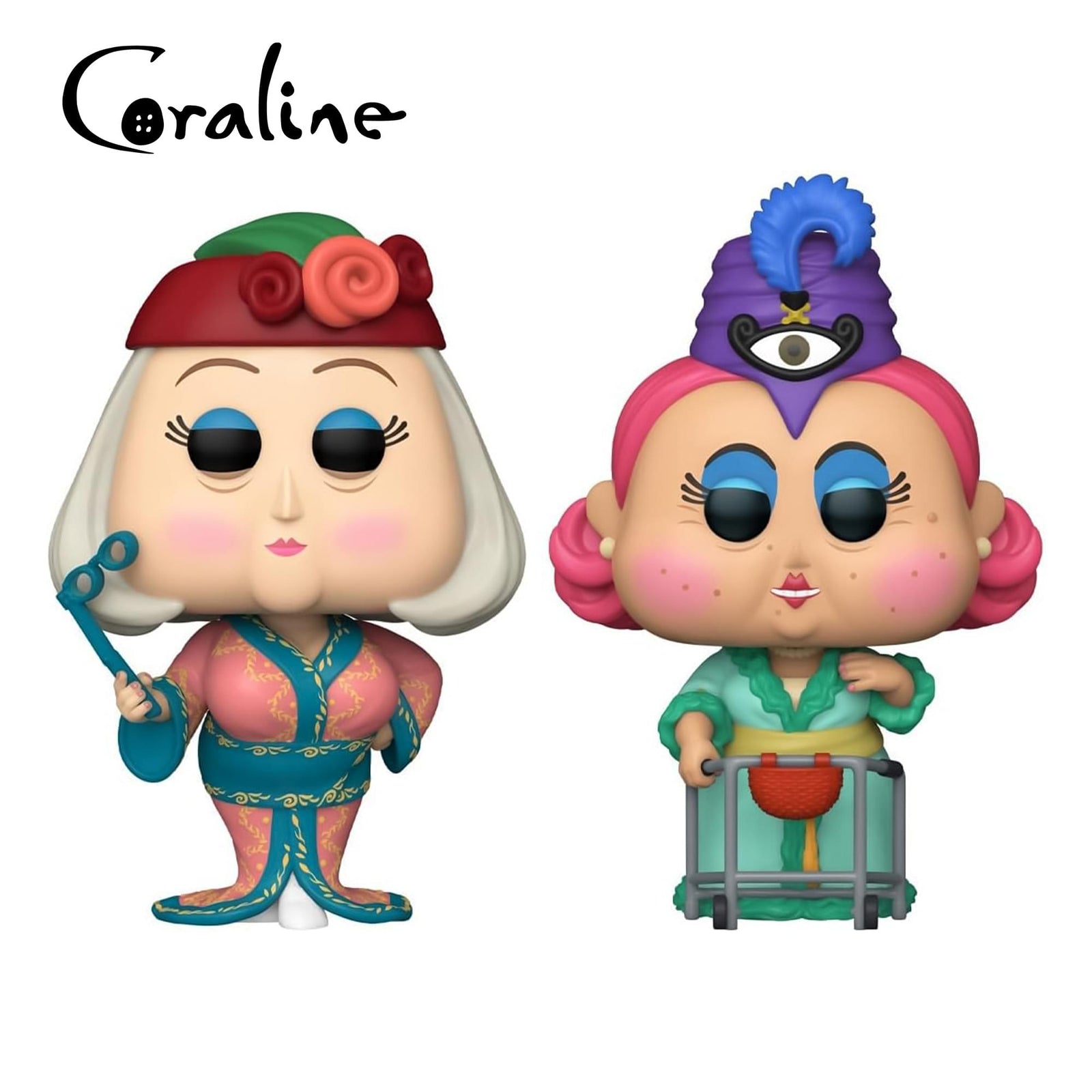 Funko Spink and Forcible - Pop! Movies vinyl 2-pack, Coraline 15th anniversary, 4.5 and 4.65 inch - view 2