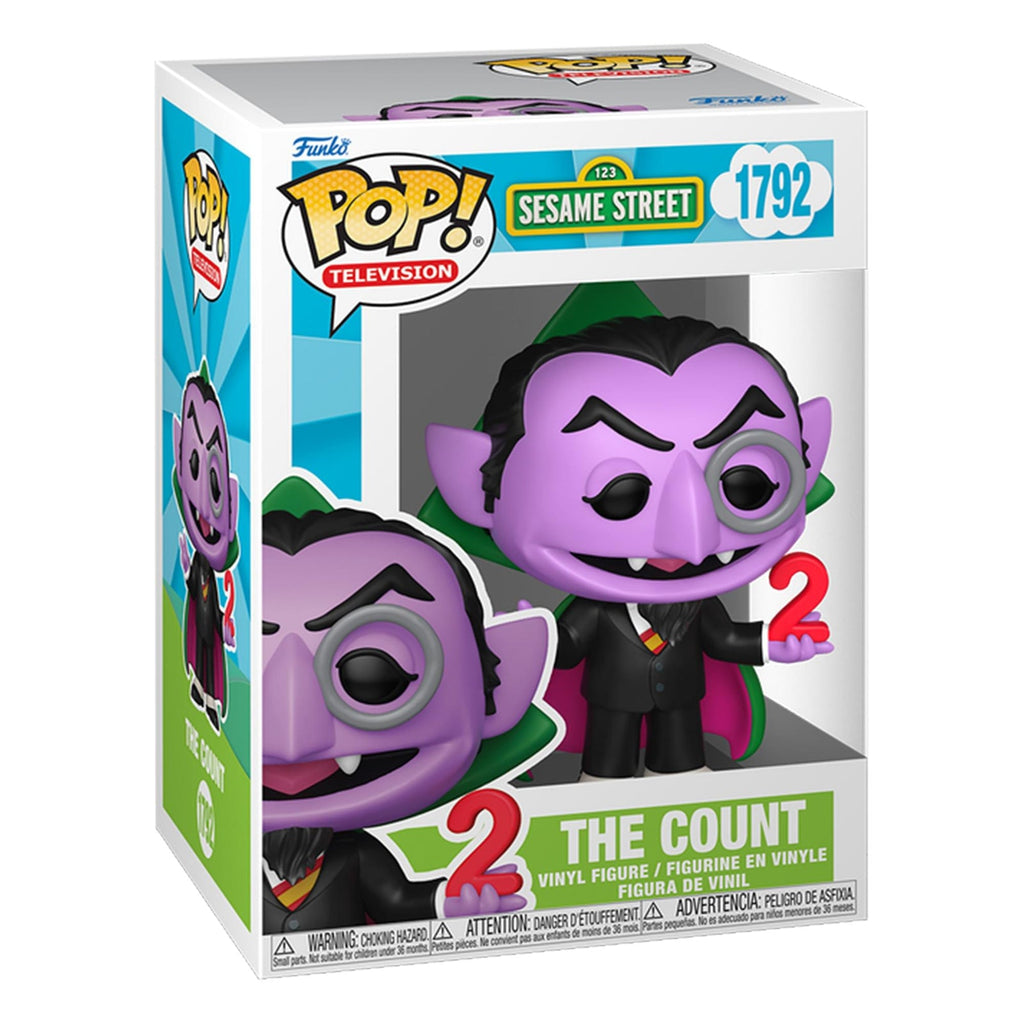 Funko The Count - Pop! Television vinyl figure #1792, Sesame Street, 4 inch - view 2