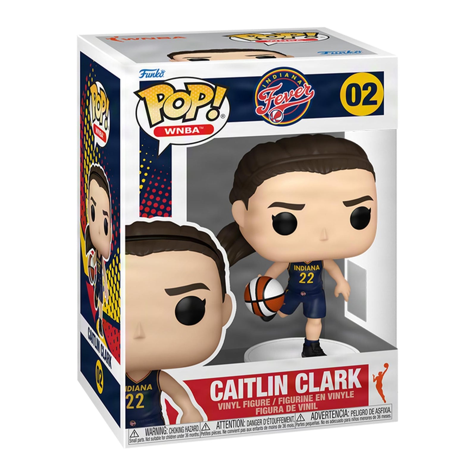 Funko Caitlin Clark - Pop! vinyl figure #02, Indiana Fever, 3.9 inch - view 2