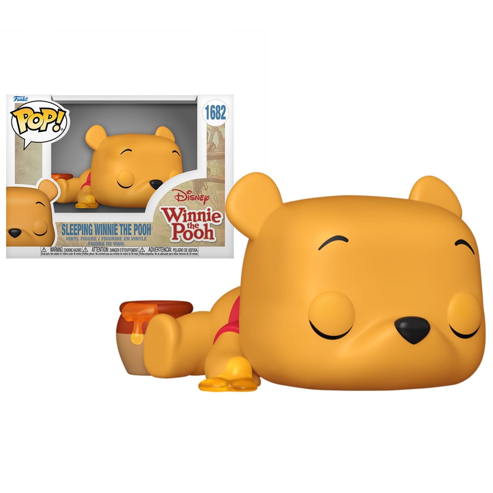 Funko Sleeping Winnie the Pooh - Pop! Disney vinyl figure #1682, 2 inch - view 1