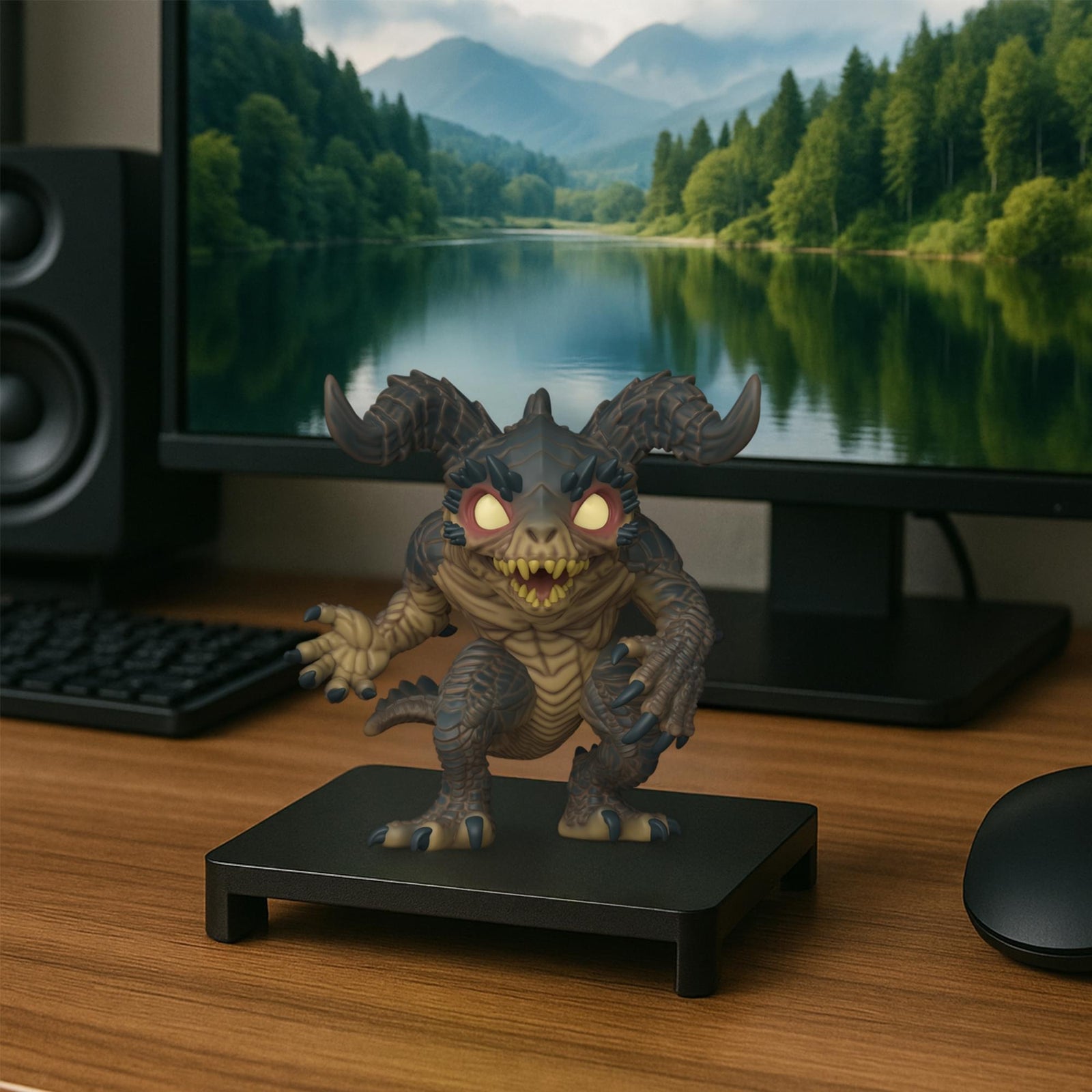 Funko Deathclaw - Pop! Super oversized vinyl figure #1916, Fallout, 5.2 inch - view 4