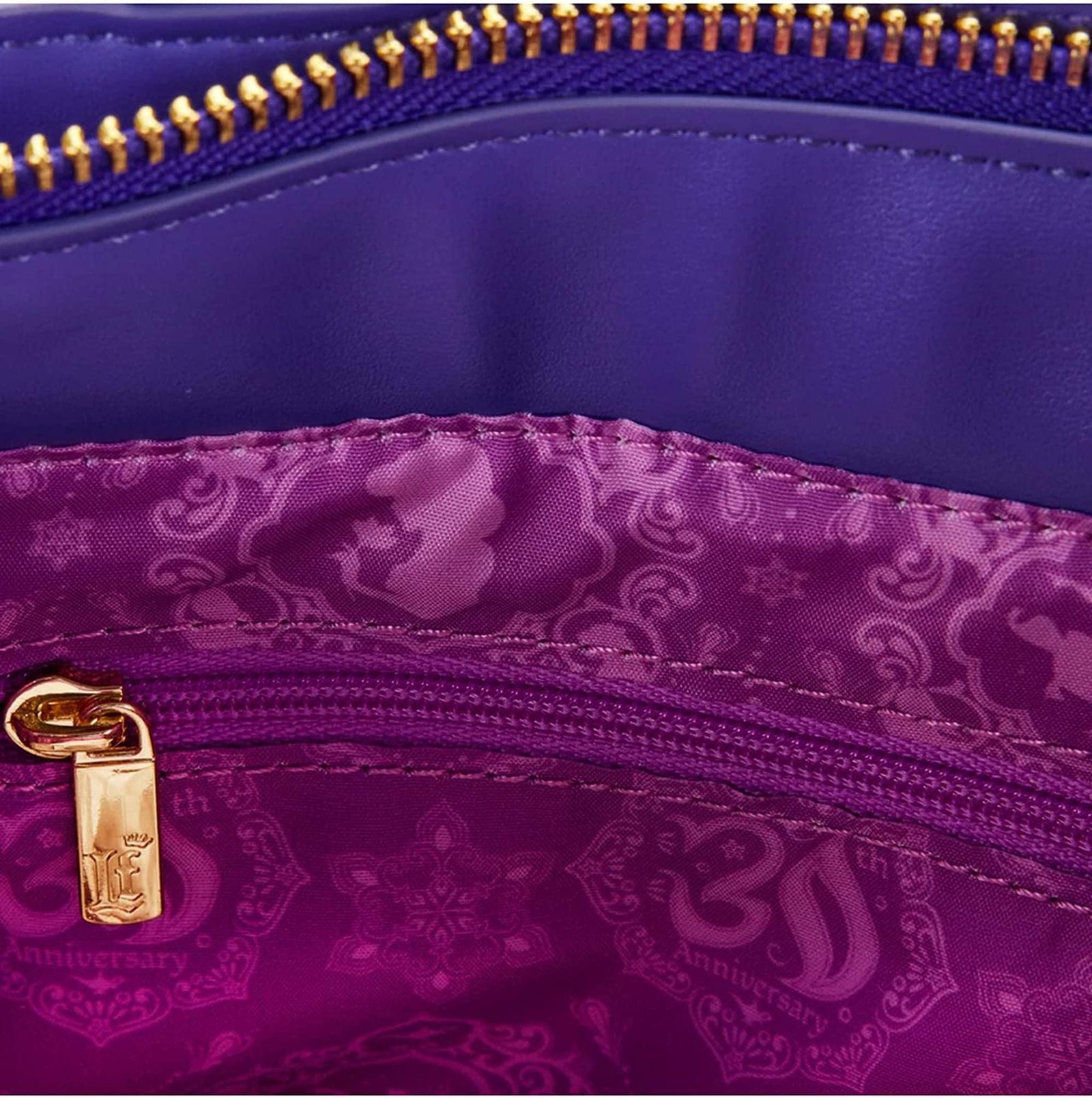 Loungefly Disney Aladdin 30th Anniversary Crossbody Bag - faux leather purse, 10.5 x 8.5 x 4 inches - view 3