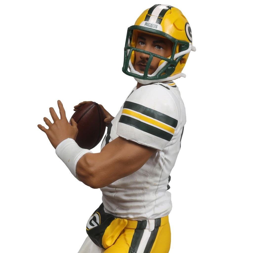 McFarlane Toys Jordan Love Green Bay Packers - SportsPicks 7-inch posed figure, Platinum Edition chase - view 5
