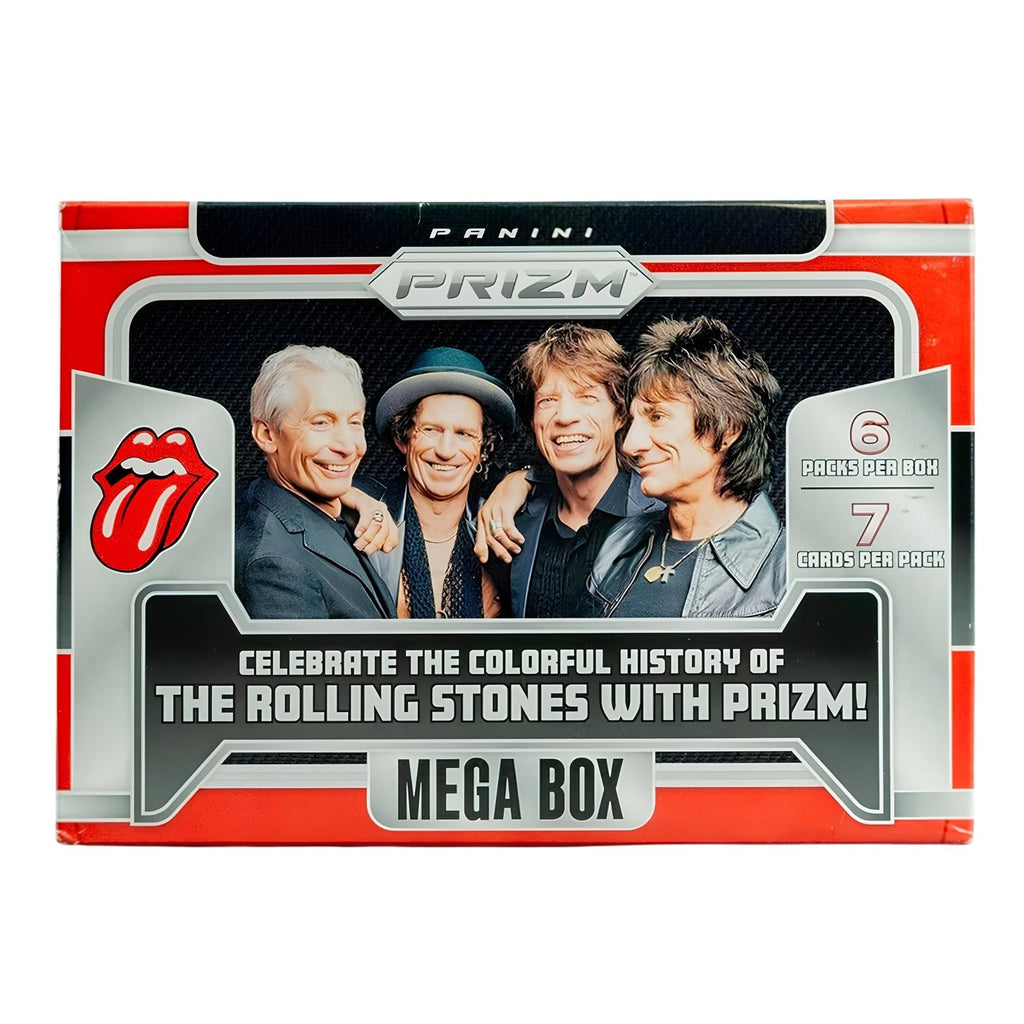 Panini 2024 Prizm The Rolling Stones Mega Box - sealed music trading cards, 6 packs of 7 cards - view 4