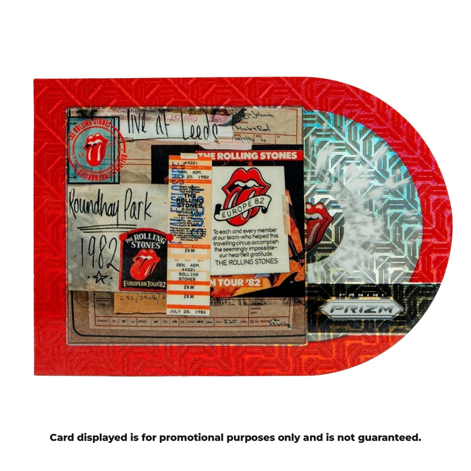 Panini 2024 Prizm The Rolling Stones Mega Box - sealed music trading cards, 6 packs of 7 cards - view 5