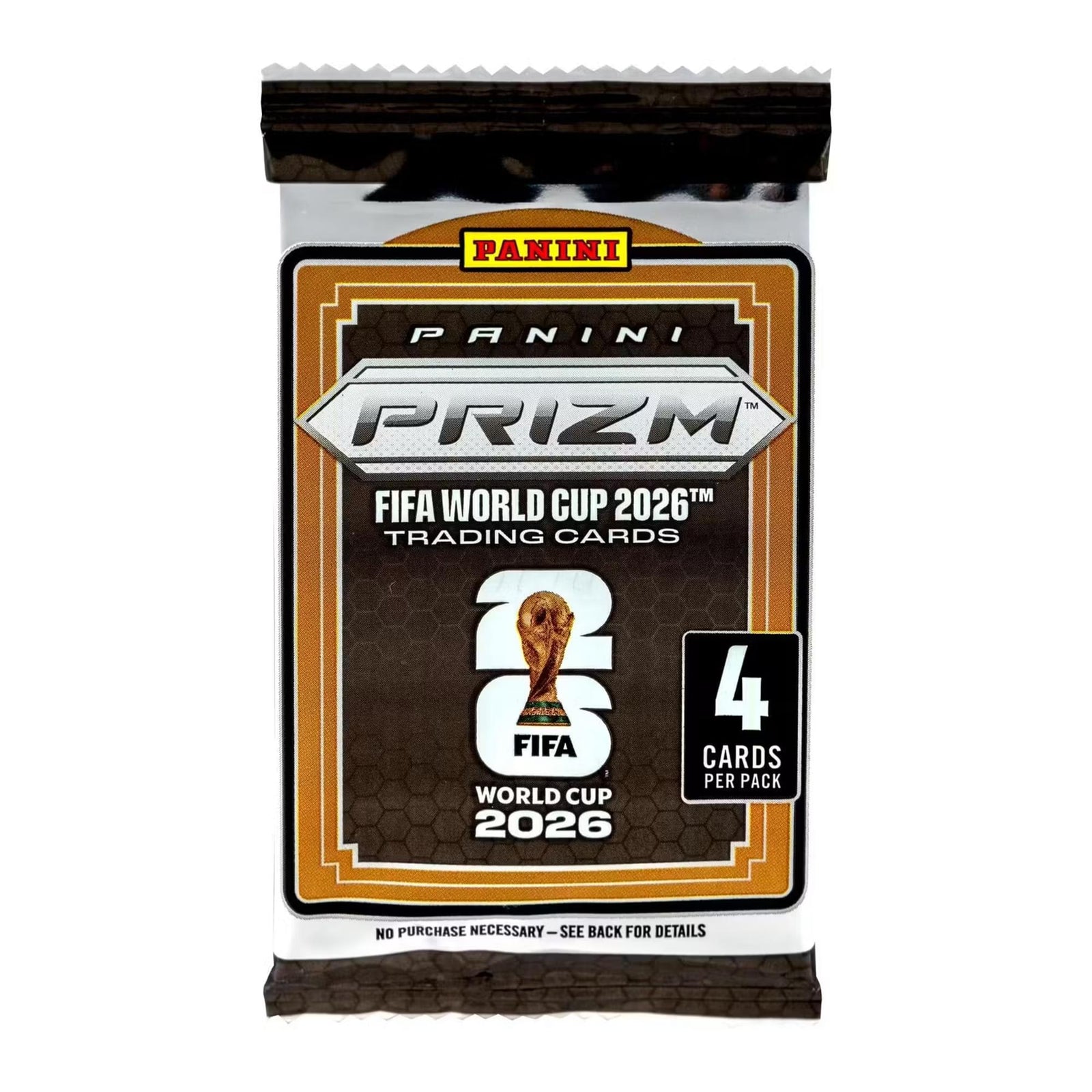 Panini 2026 Prizm FIFA World Cup Soccer Counter Display Box - sealed soccer cards, 24 packs of 4 - view 2