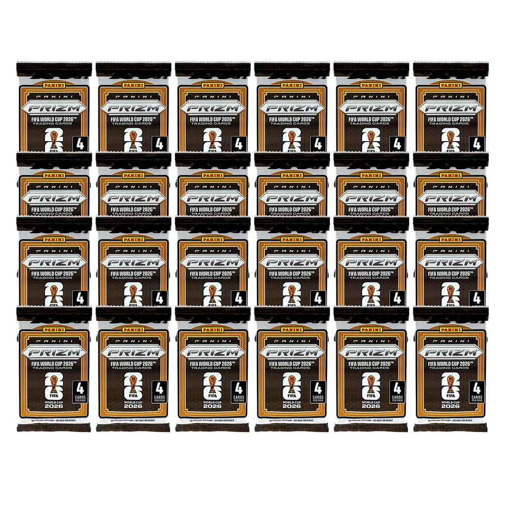 Panini 2026 Prizm FIFA World Cup Soccer Counter Display Box - sealed soccer cards, 24 packs of 4 - view 3