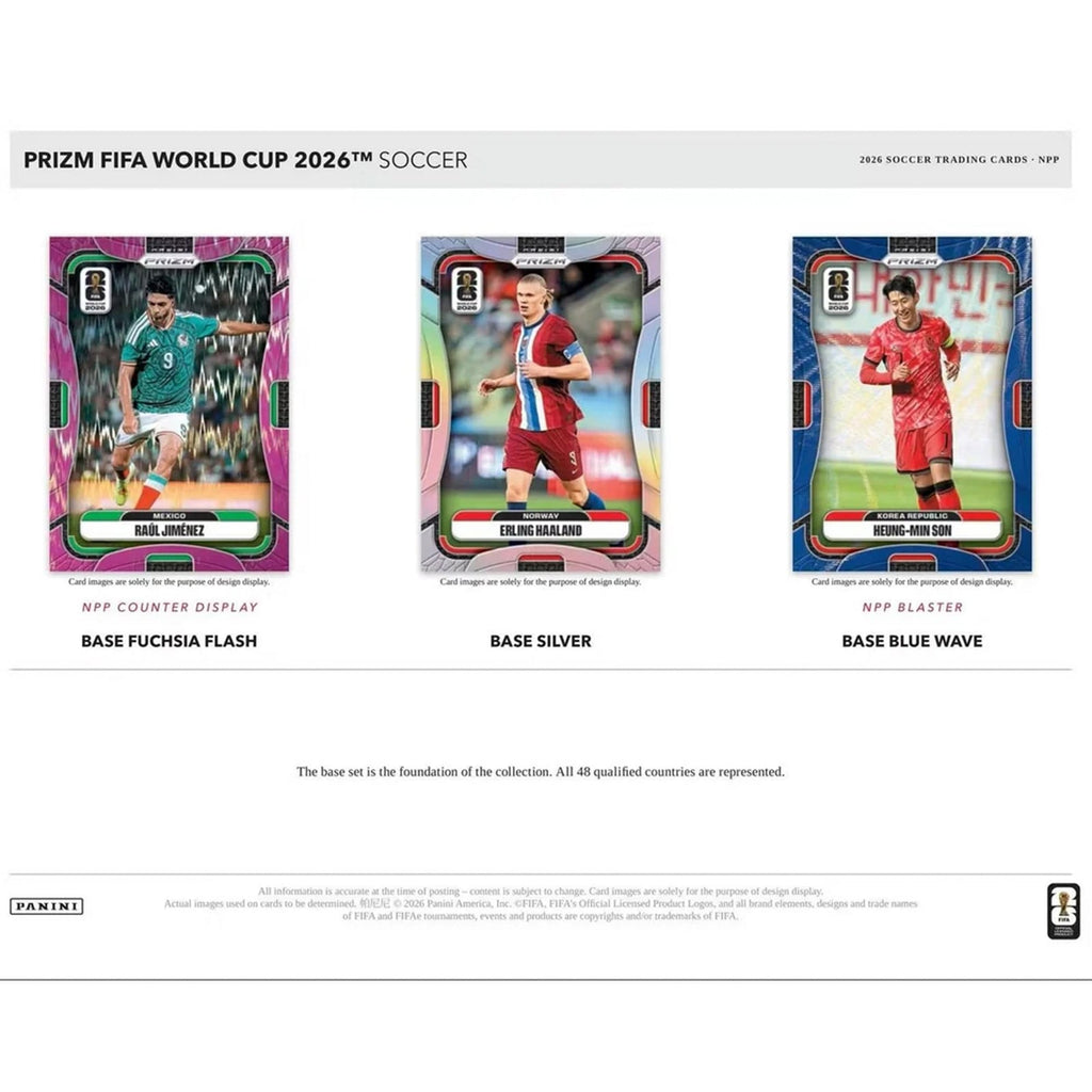 Panini 2026 Prizm FIFA World Cup Soccer Counter Display Box - sealed soccer cards, 24 packs of 4 - view 4