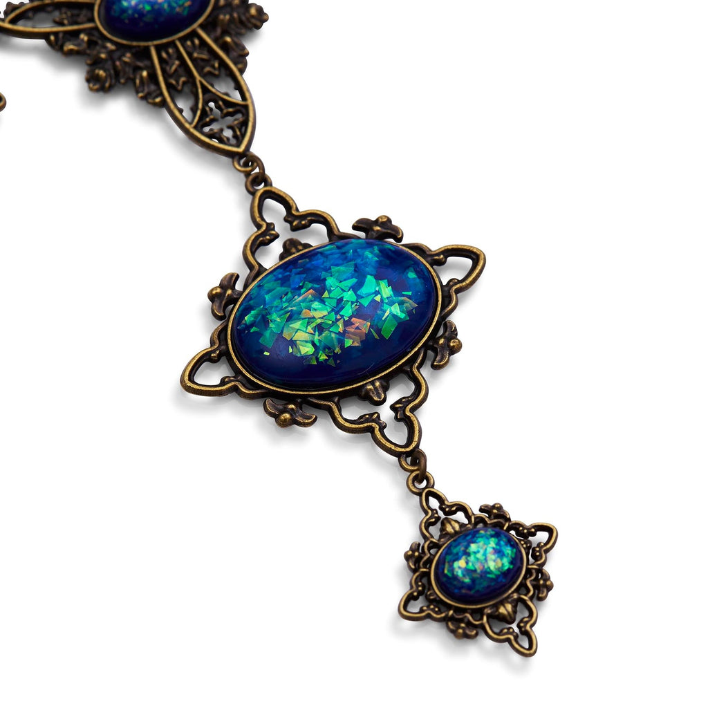 SalesOne Harry Potter Cursed Opal Necklace - officially licensed replica pendant, 16 inch zinc alloy chain - view 5