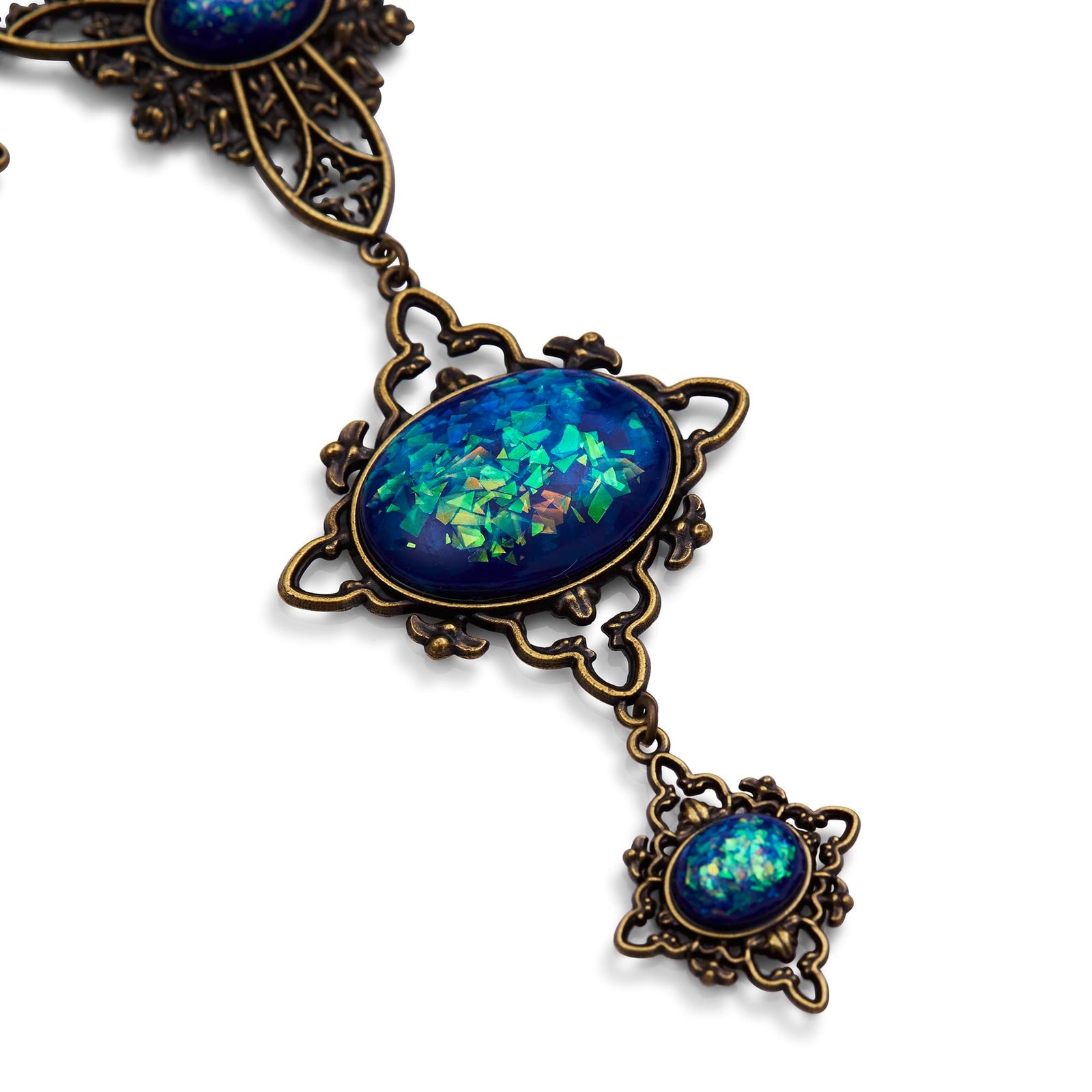 SalesOne Harry Potter Cursed Opal Necklace - officially licensed replica pendant, 16 inch zinc alloy chain - view 5