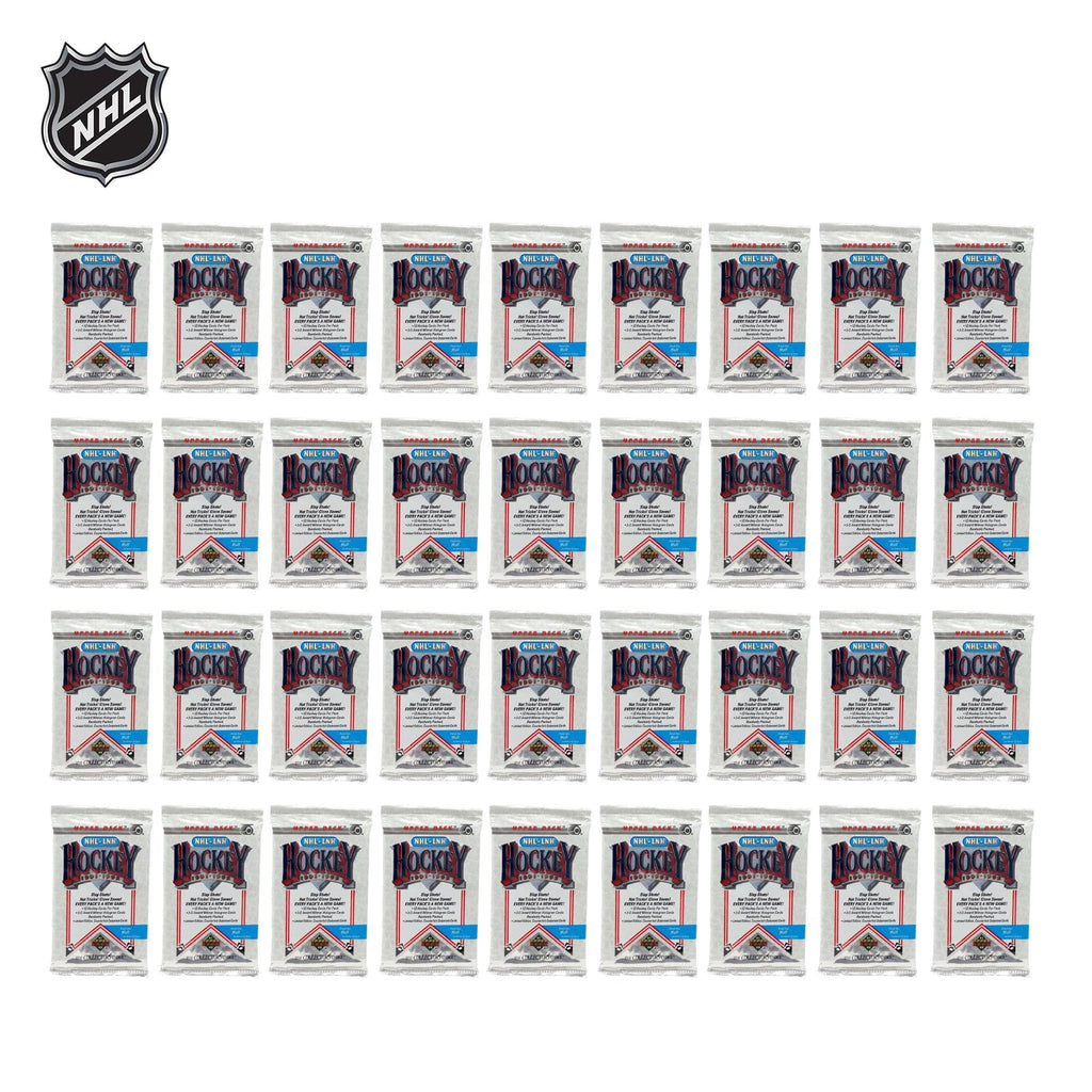 Upper Deck 1991-92 NHL Hockey English Low Series Wax Box - sealed hockey cards, 36 packs of 12 - view 2