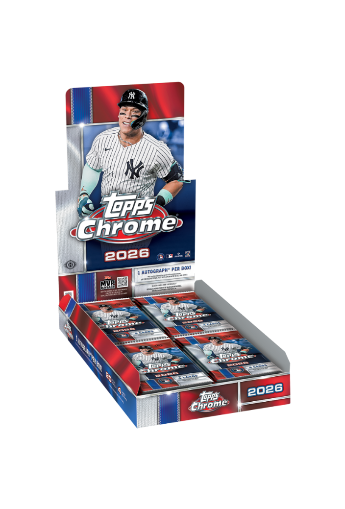 2026 Topps Chrome Baseball Hobby Box