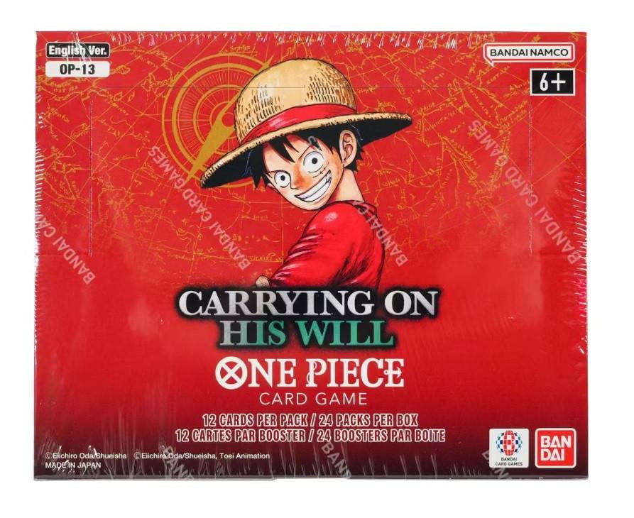 One Piece Card Game: Carrying On His Will (OP-13) Booster Box